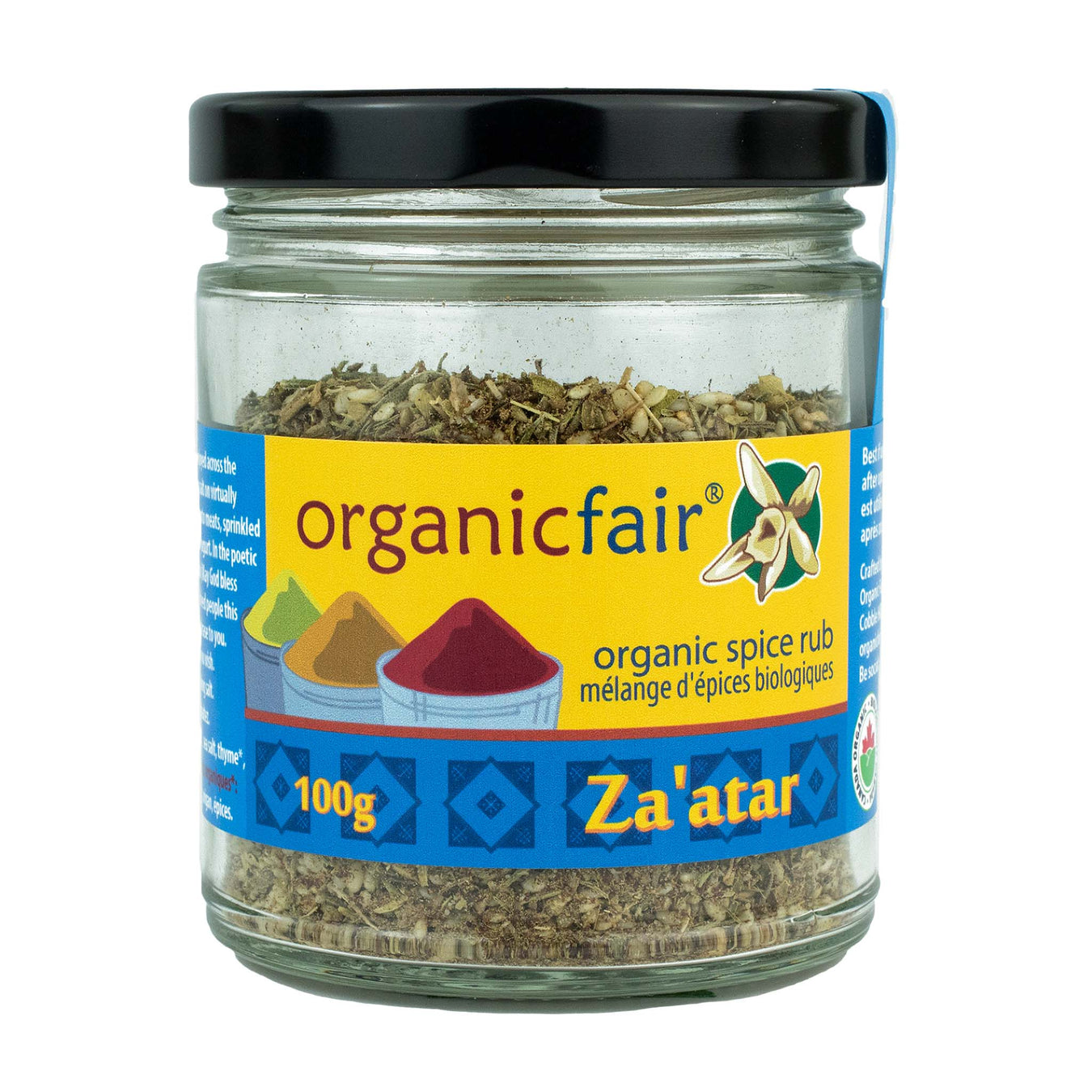 organic fair zaatar spice rub