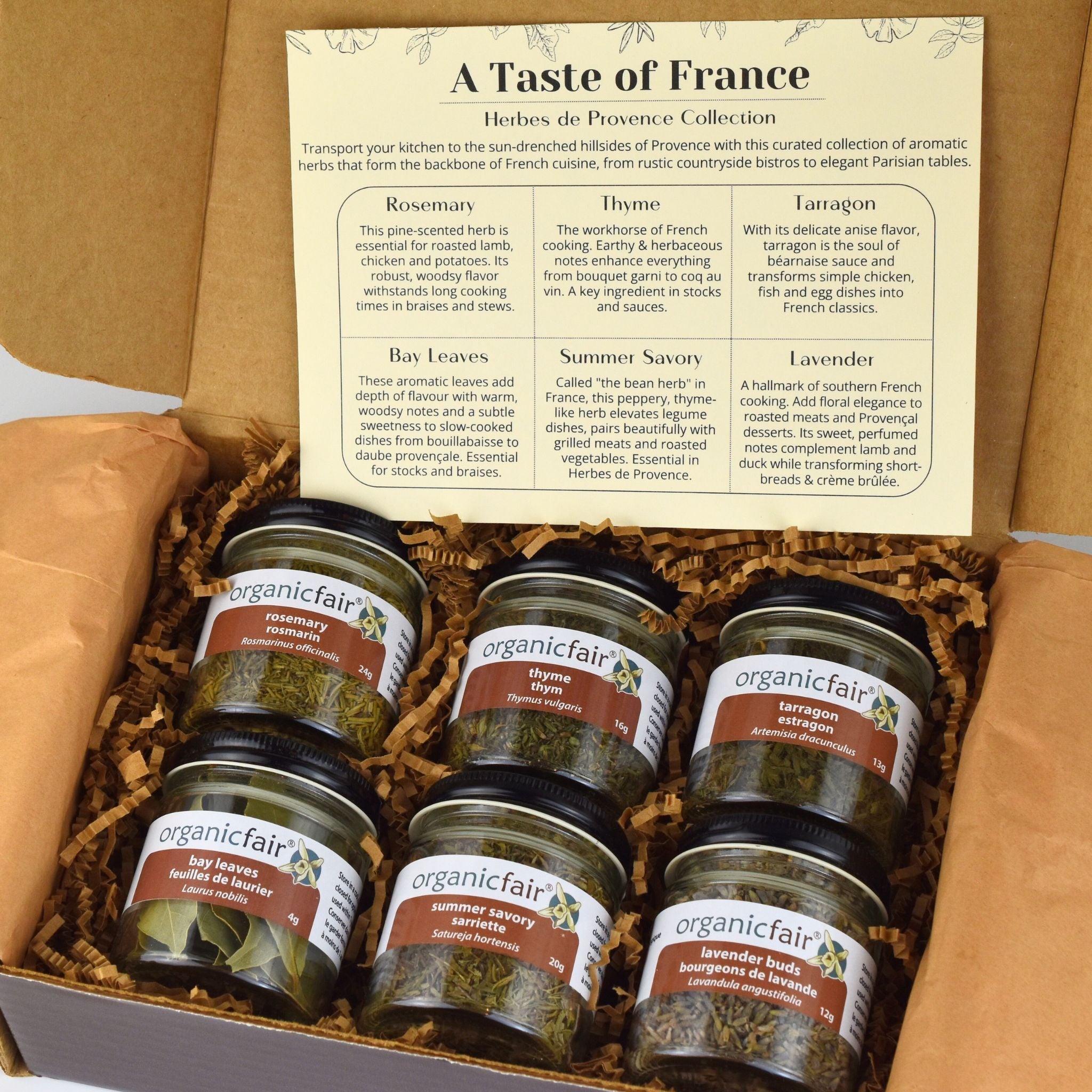 A Taste of France Spice Set - organicfair.com