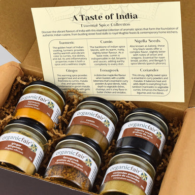 A Taste of India Spice Set - organicfair.com