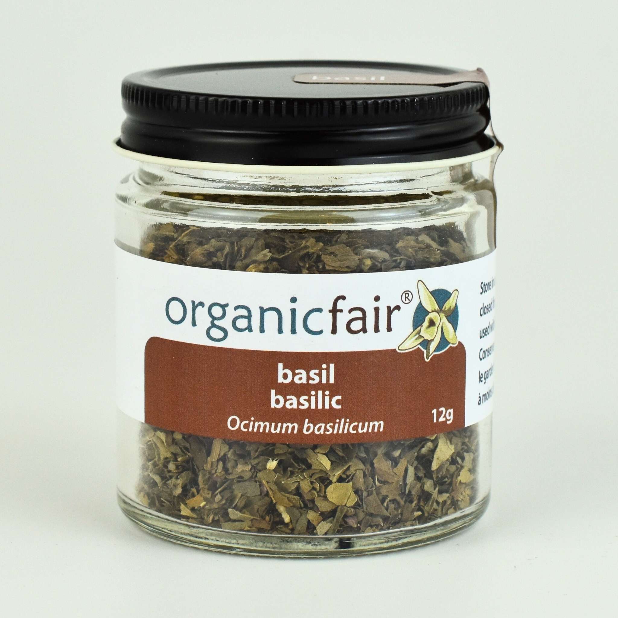 Basil Leaf - Jar 12g - organicfair.com