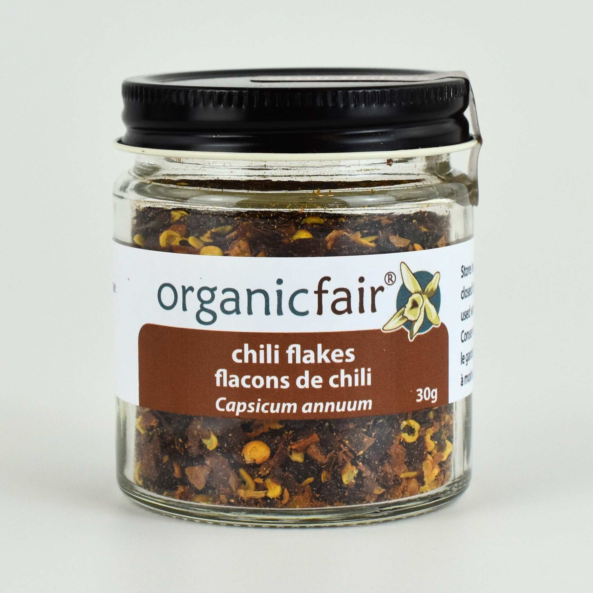 Chilli Flakes - Jar 30g - organicfair.com