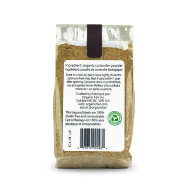 Coriander Powder - Bag 80g - organicfair.com