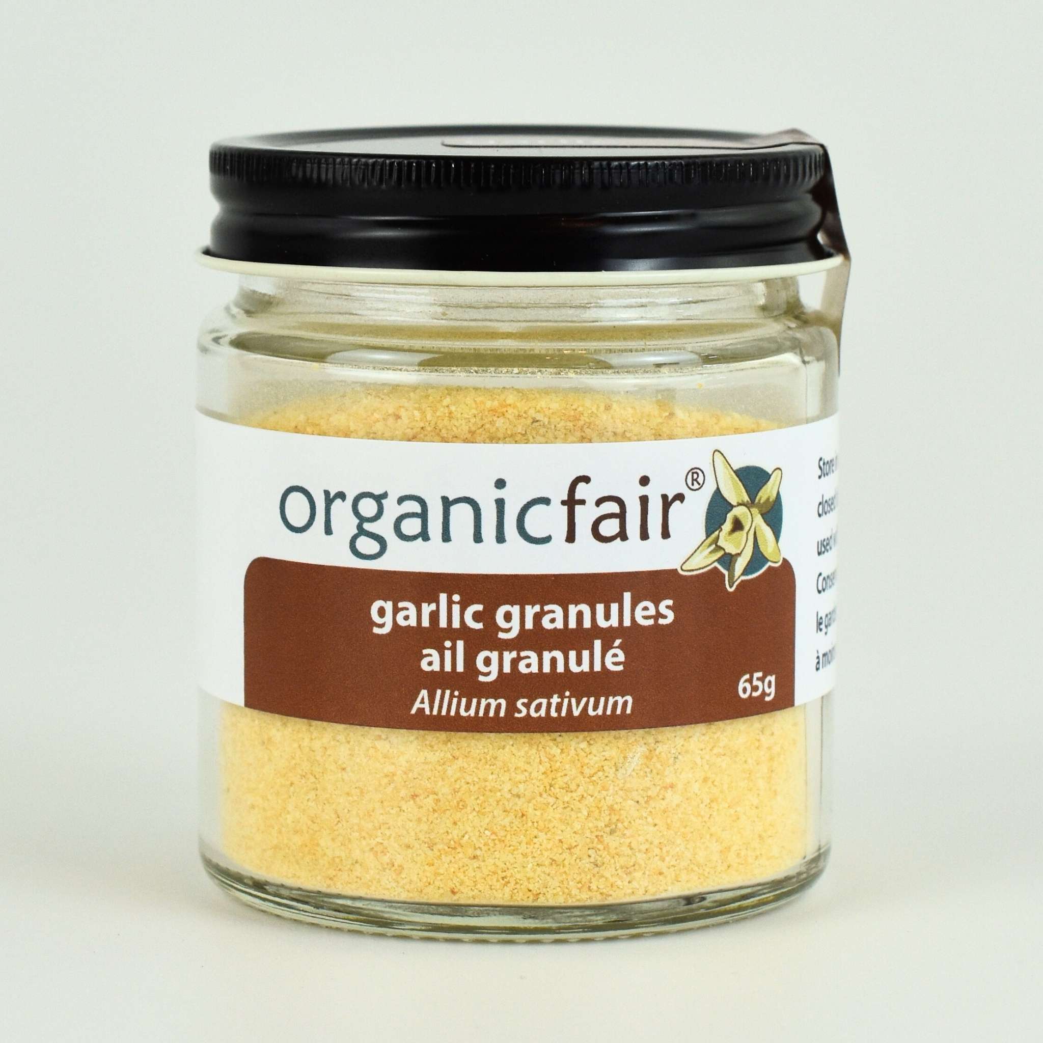 Garlic, Granulated - Jar - 65g - organicfair.com