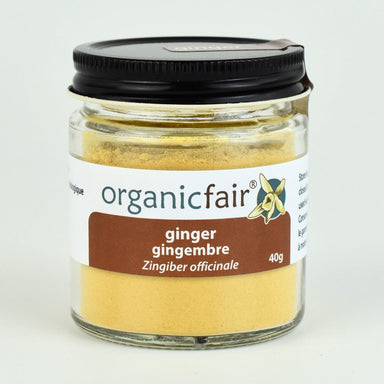 Ginger Root Powder - Jar 40g - organicfair.com