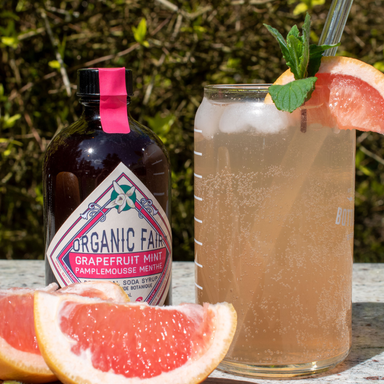 Grapefruit Mint Soda Syrup - organicfair.com