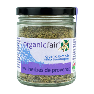 Herbes de Provence Spice Rub - Jar 100g - organicfair.com