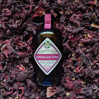 Hibiscus Lime Soda Syrup - organicfair.com