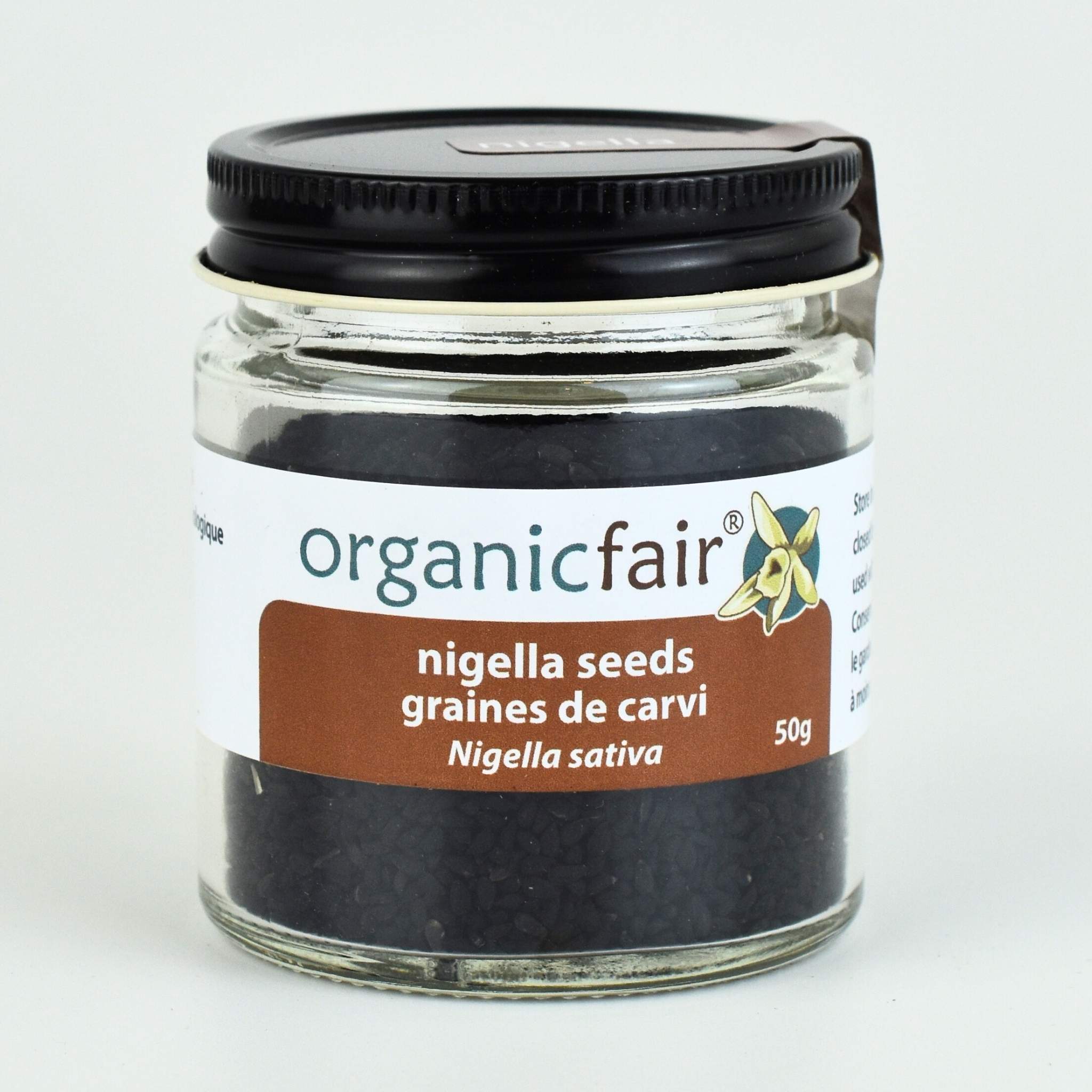 Nigella Seeds - Jars 50g - organicfair.com