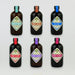 organicfair Classic Soda Syrup Set with six 250mL amber glass bottles in assorted flavors