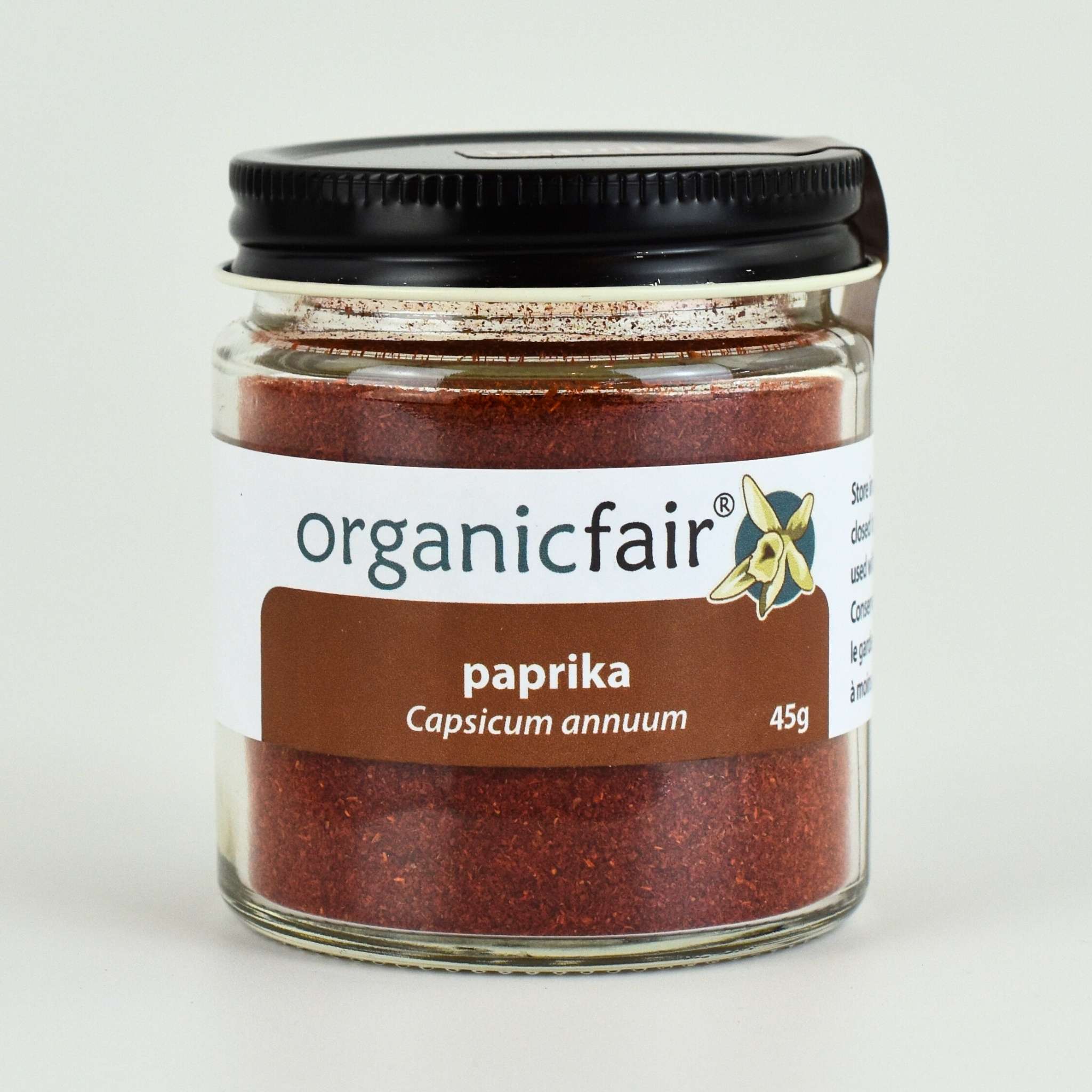Paprika Powder - Jar 45g - organicfair.com