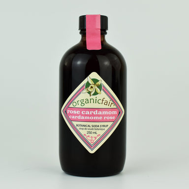 Rose Cardamom Soda Syrup - organicfair.com