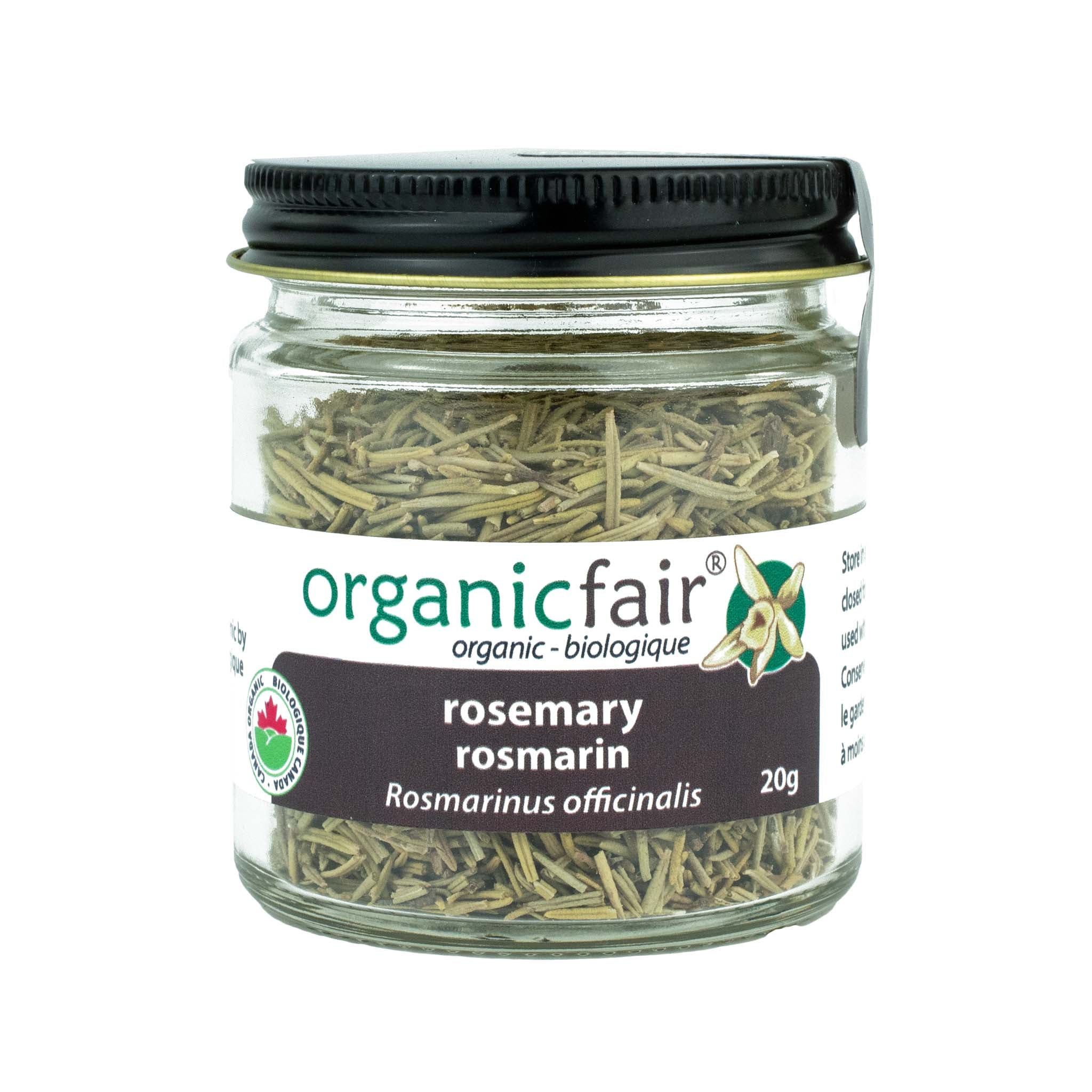 Rosemary Leaves - Jar 18g - organicfair.com