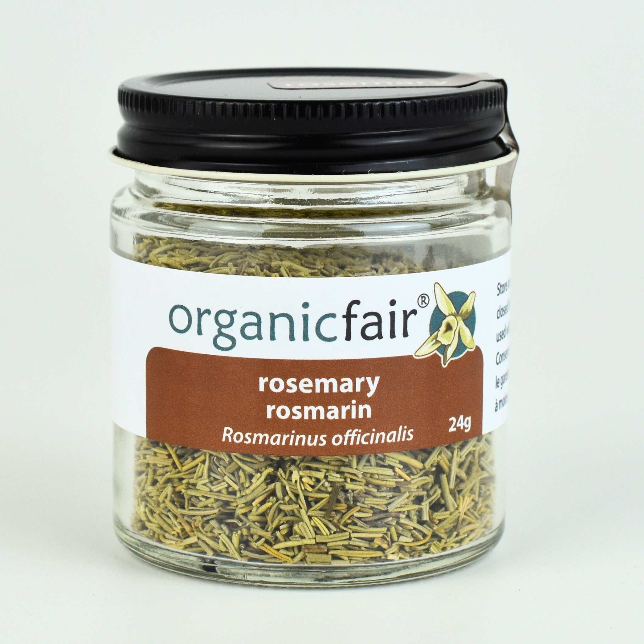 Rosemary Leaves - Jar 24g - organicfair.com