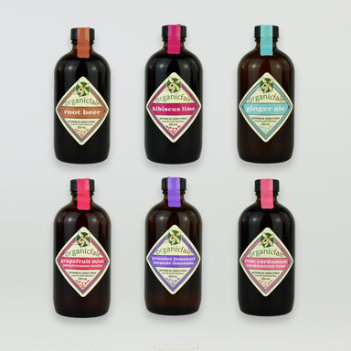 Soda Syrup Set - Botanical Syrup Flavours - organicfair.com
