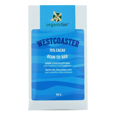 Westcoaster Dark Chocolate Bar - organicfair.com