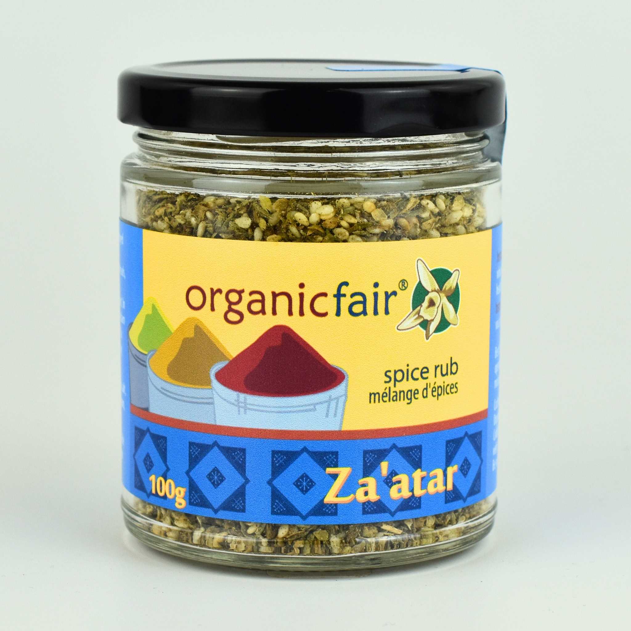 Za'atar Spice Blend - Jar 100g - organicfair.com