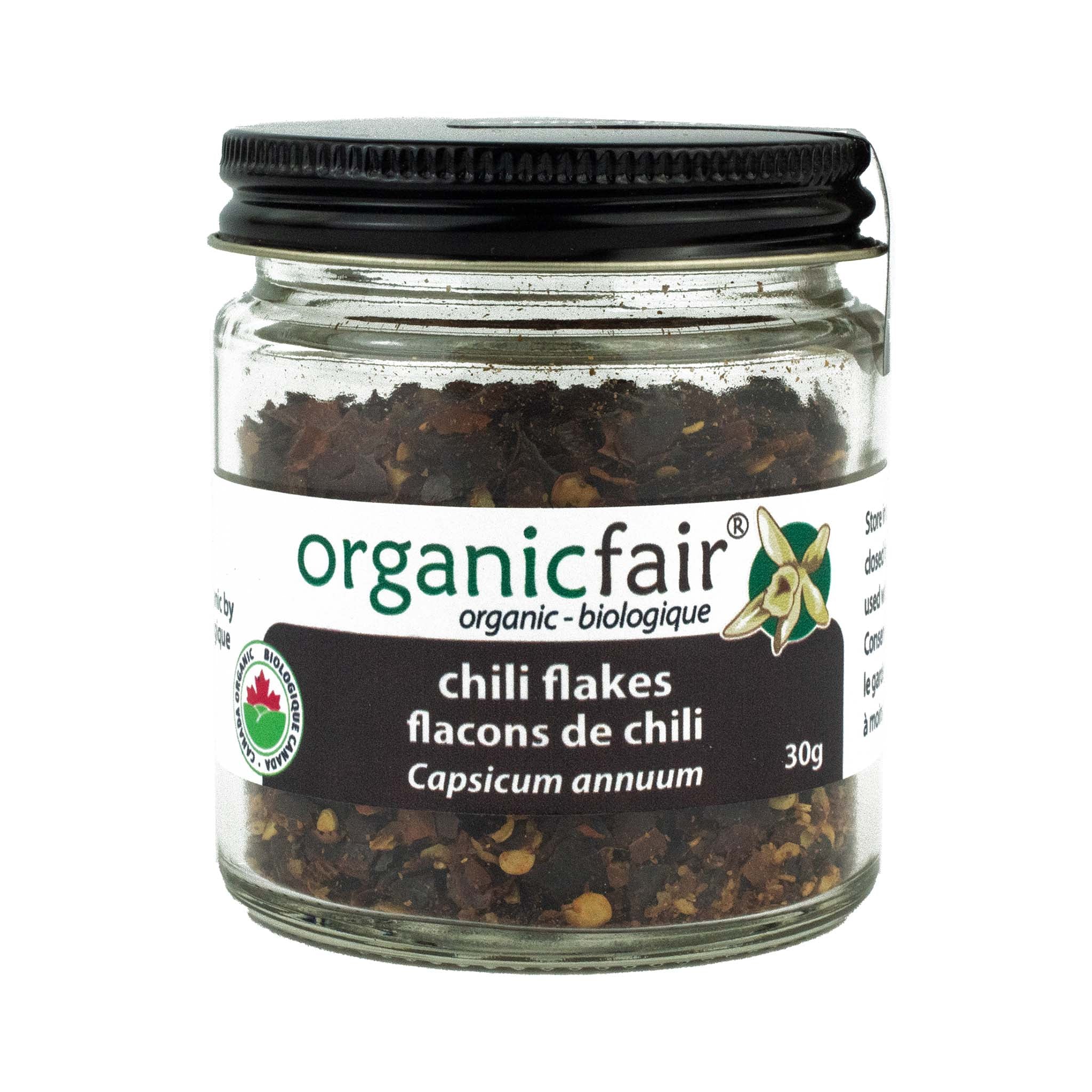 Chilli Flakes - Jar 30g - organicfair.com