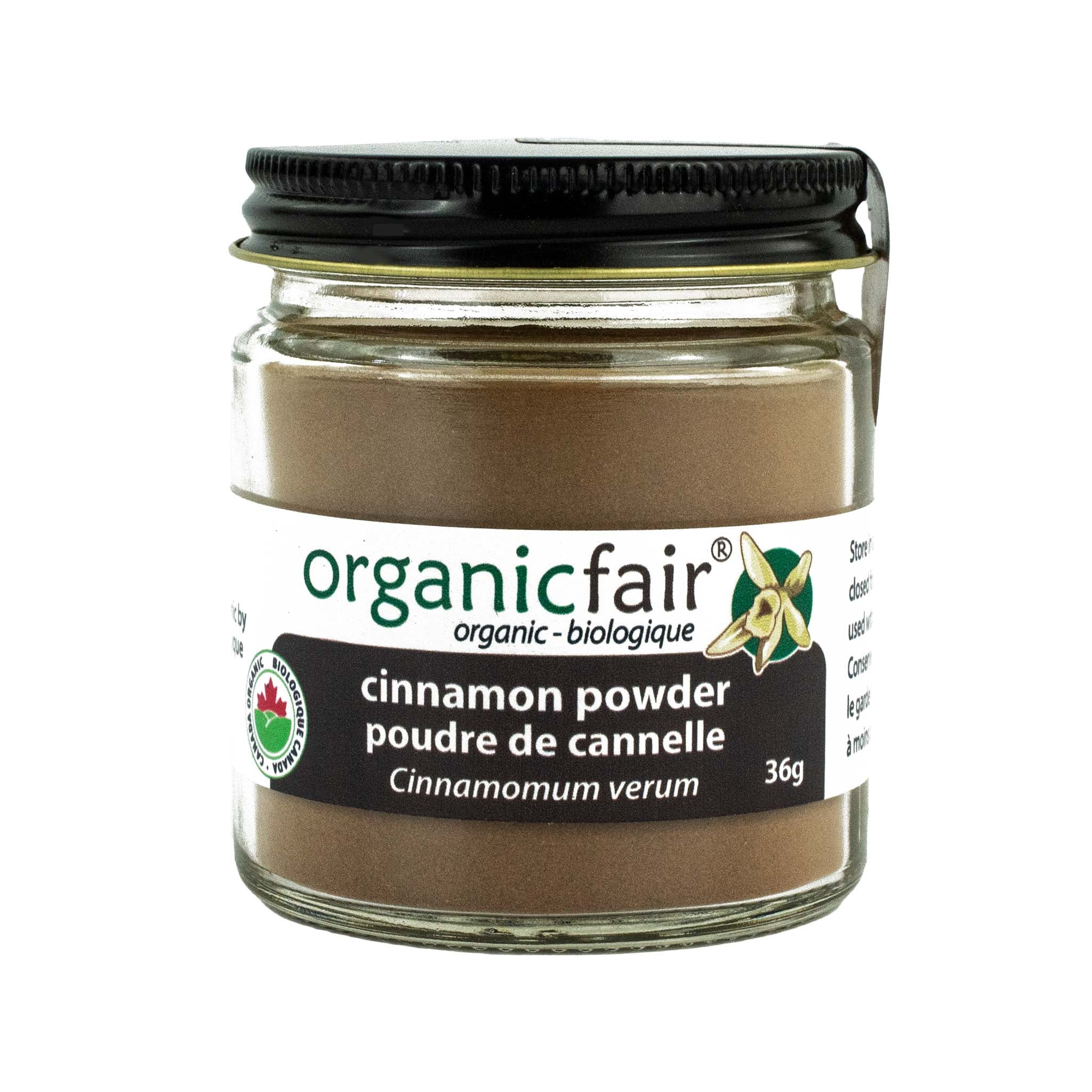 Cinnamon Powder - Jar 36g - organicfair.com