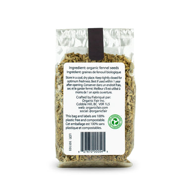 Fennel Seeds - Bag 70g - organicfair.com