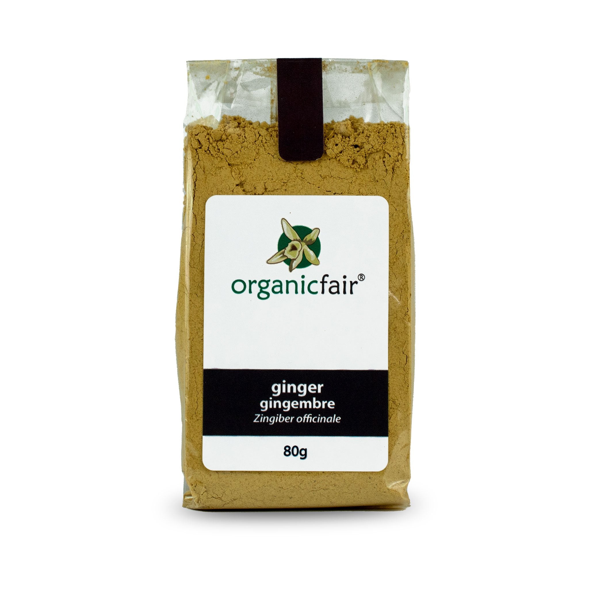 Ginger Root Powder - Bag 80g - organicfair.com