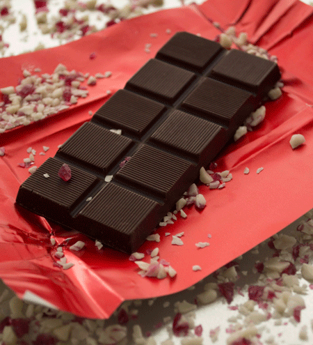 Merry Mint Dark Chocolate Bar - organicfair.com