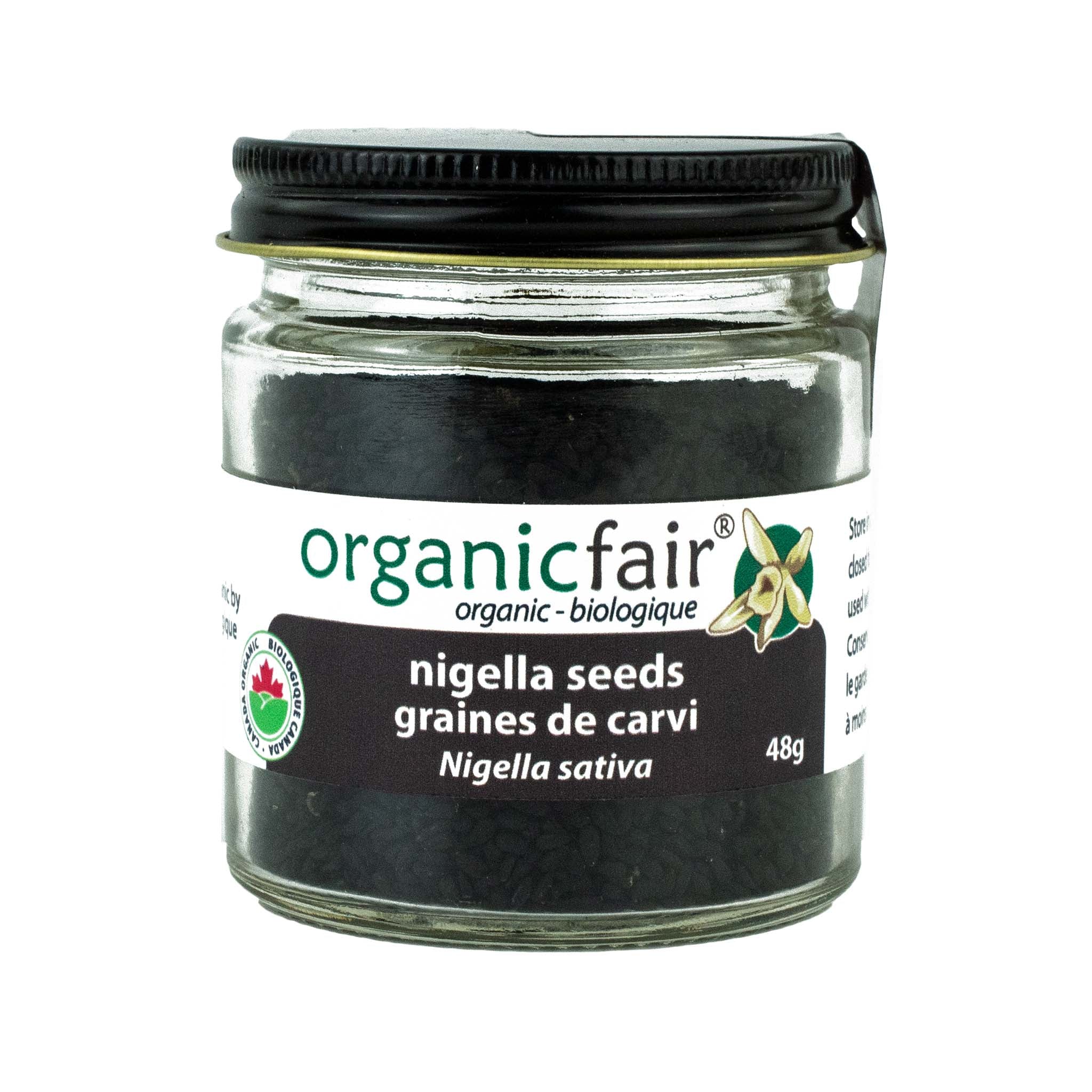 Nigella Seeds - Jars 55g - organicfair.com