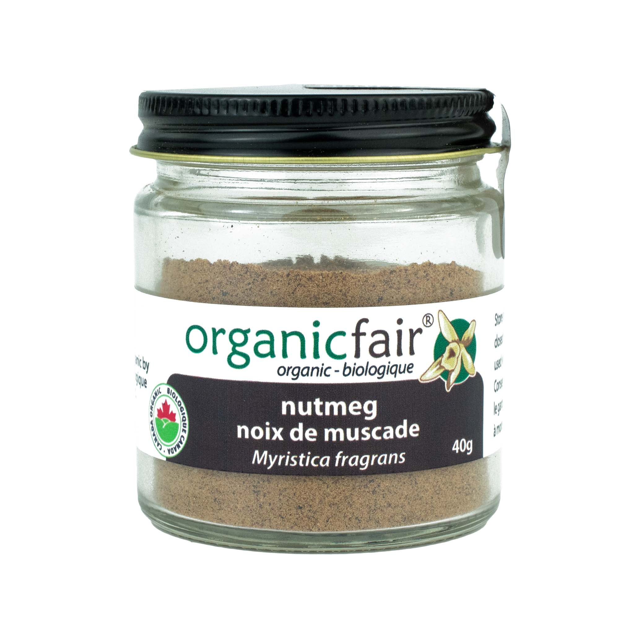 Nutmeg Powder - Jar 40g - organicfair.com