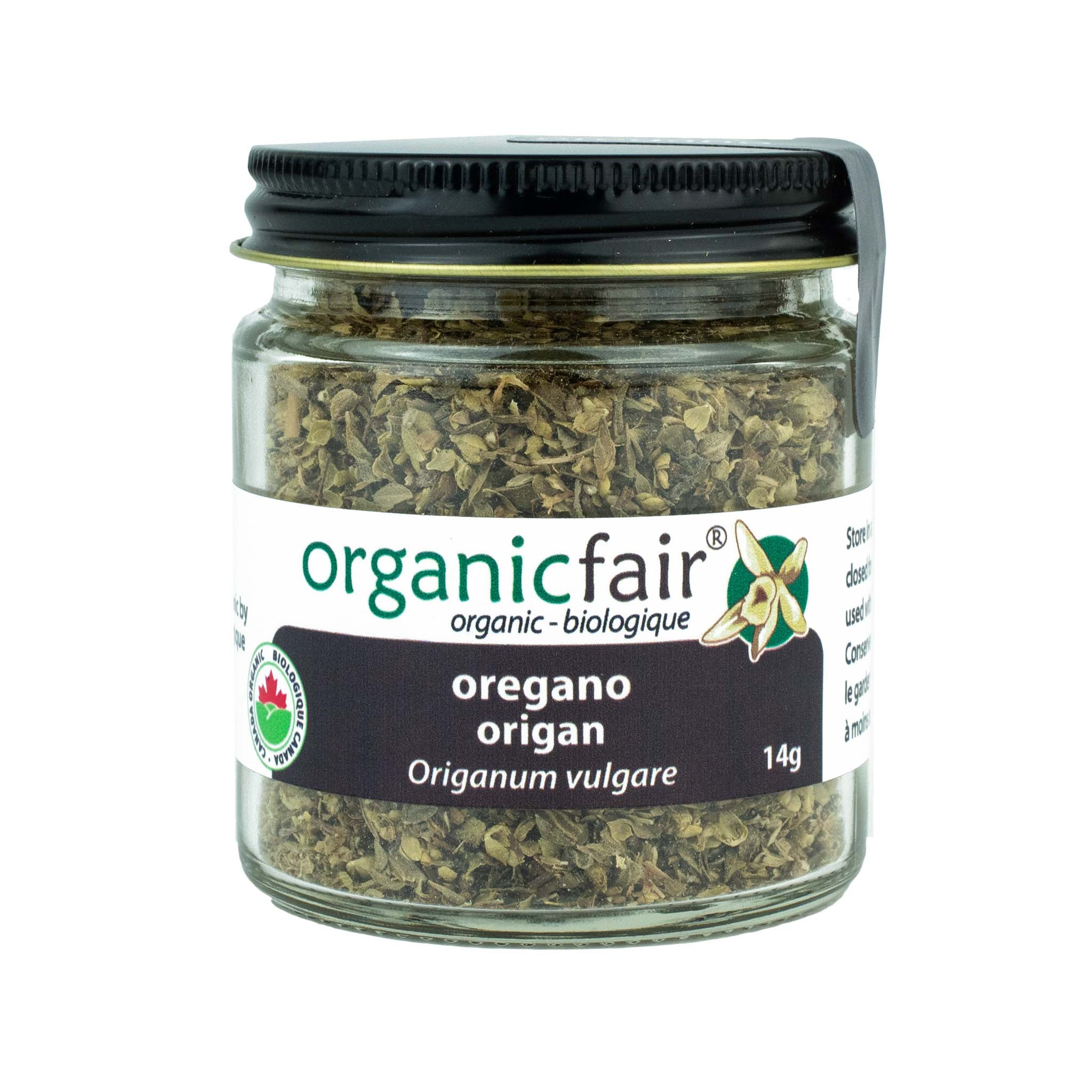 Oregano Leaves - Jar 14g - organicfair.com