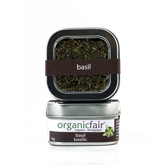 Organic Basil Leaves - Case of 6 - organicfair.com