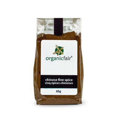 organic fair chinese five spice compostable bag 65g