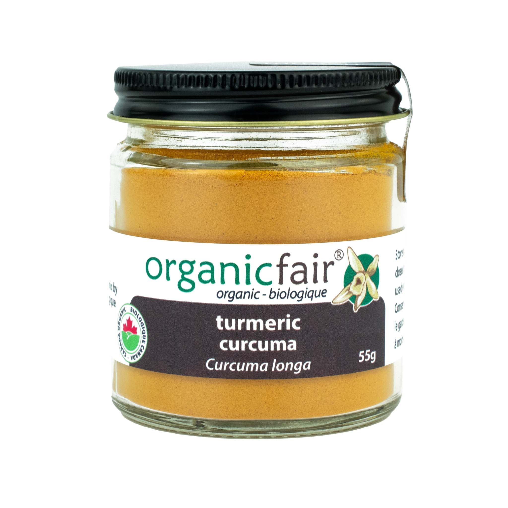 Turmeric Powder - Jar 55g - organicfair.com